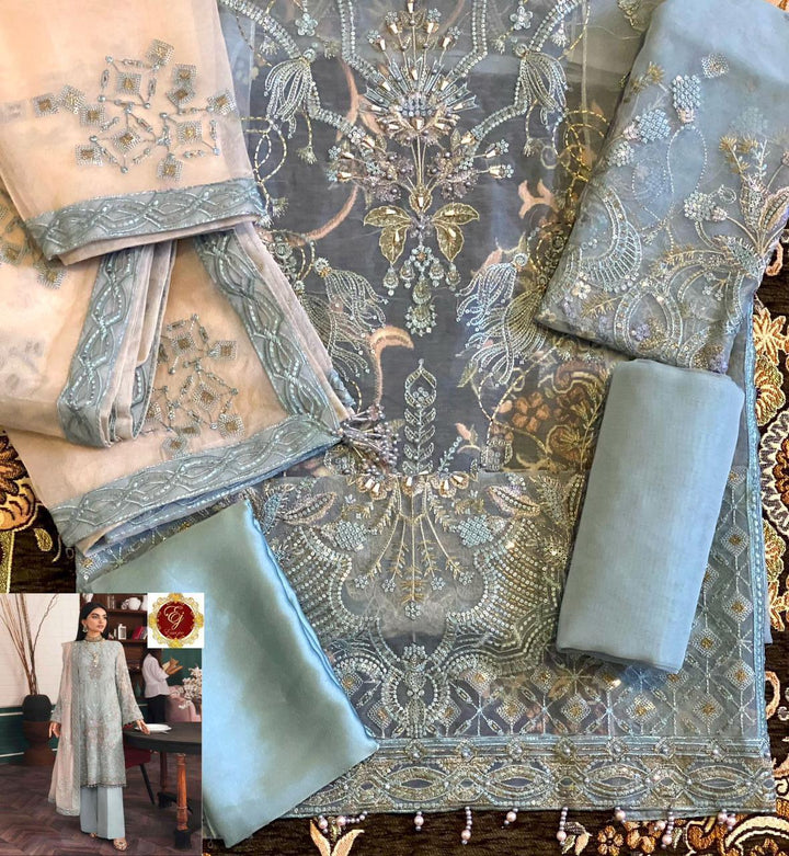 Flossie Organza Suit-Aarasta