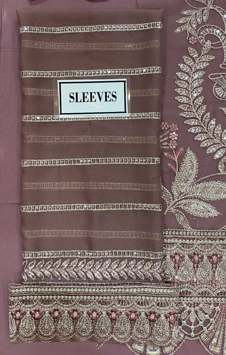 Flossie Chiffon Suit-Aarasta