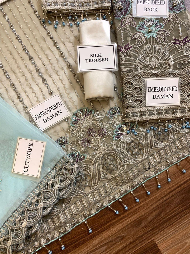 Flossie Organza Suit-Aarasta