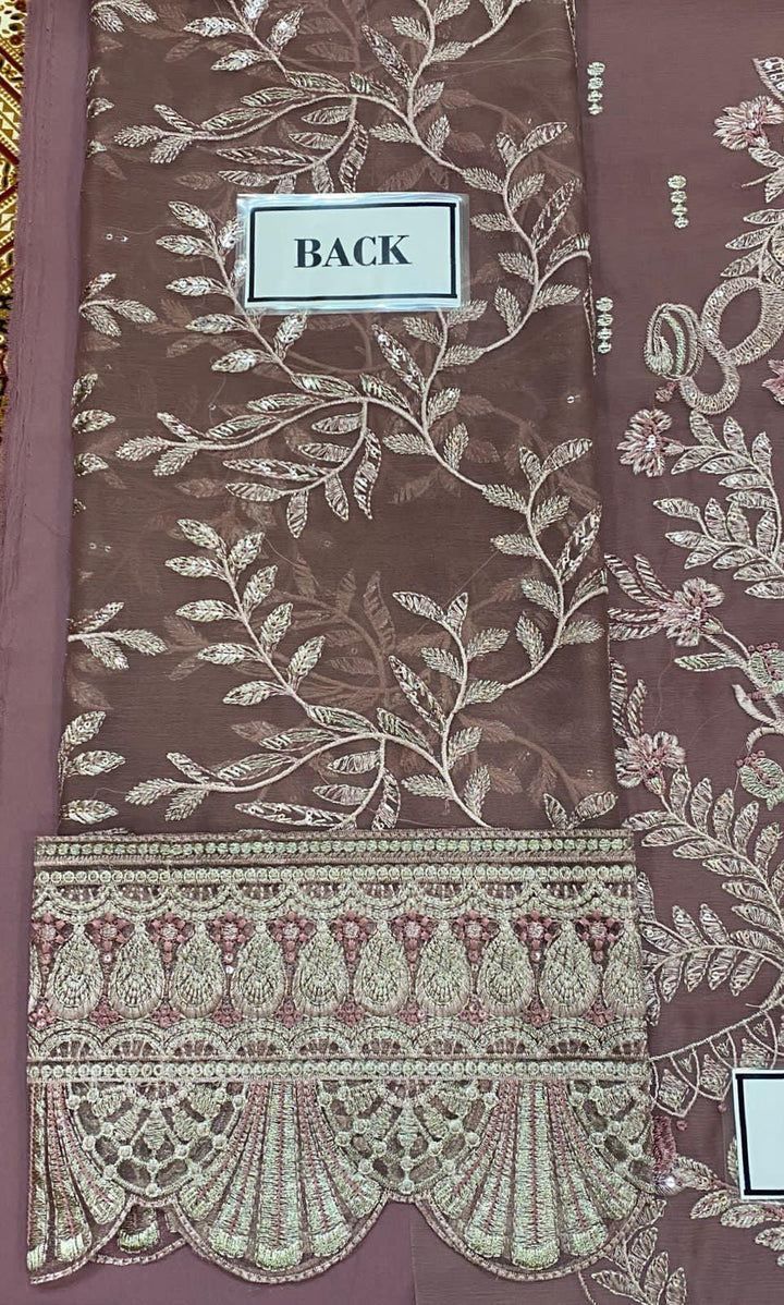 Flossie Chiffon Suit-Aarasta