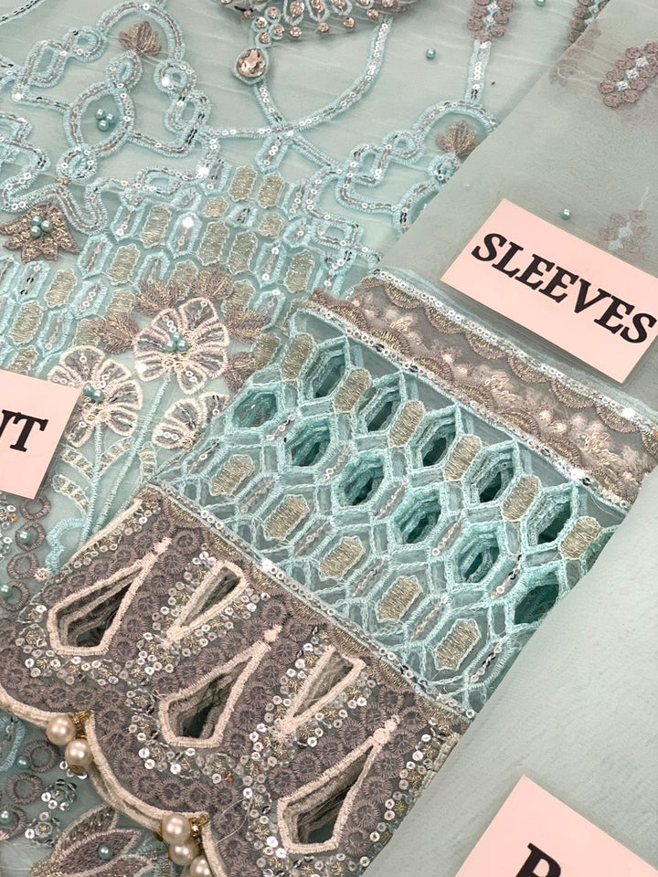 Flossie Organza Suit-Aarasta