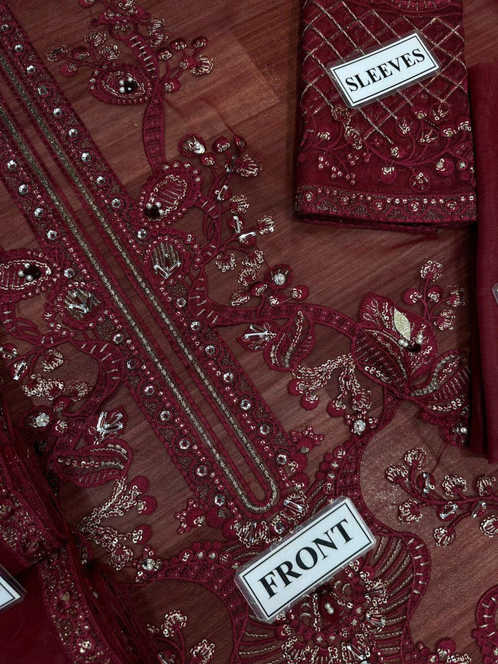 Flossie Organza Suit-Aarasta