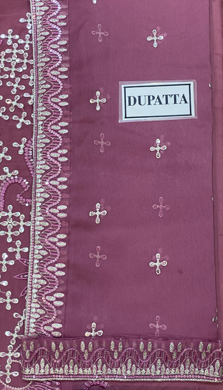 Flossie Chiffon Suit-Aarasta