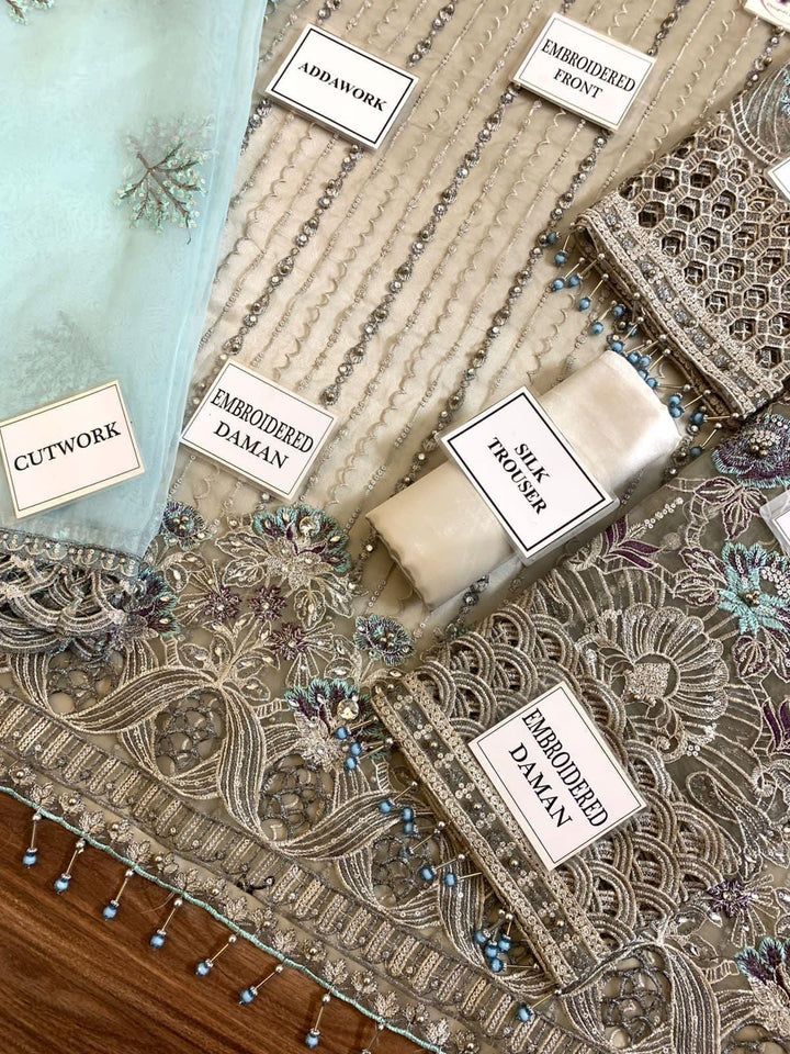 Flossie Organza Suit-Aarasta