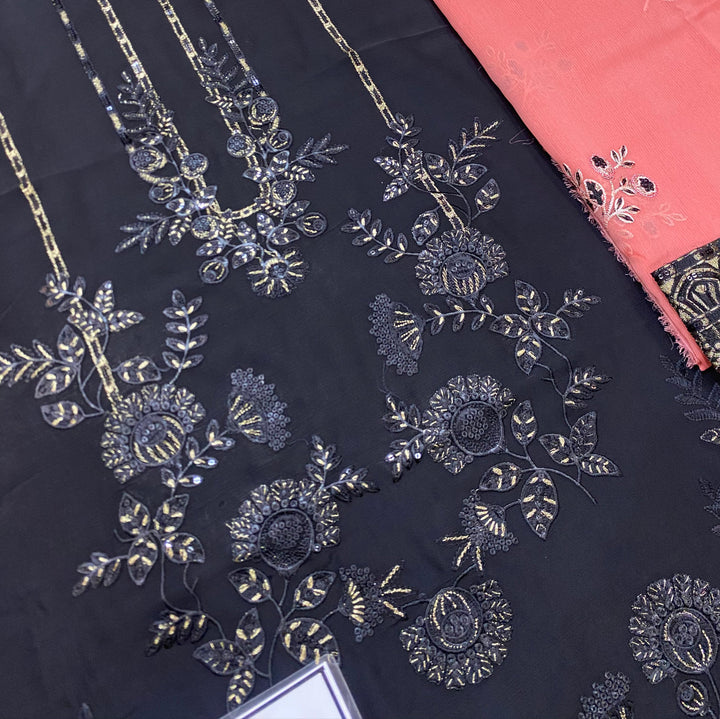 Flossie Chiffon Suit-Aarasta