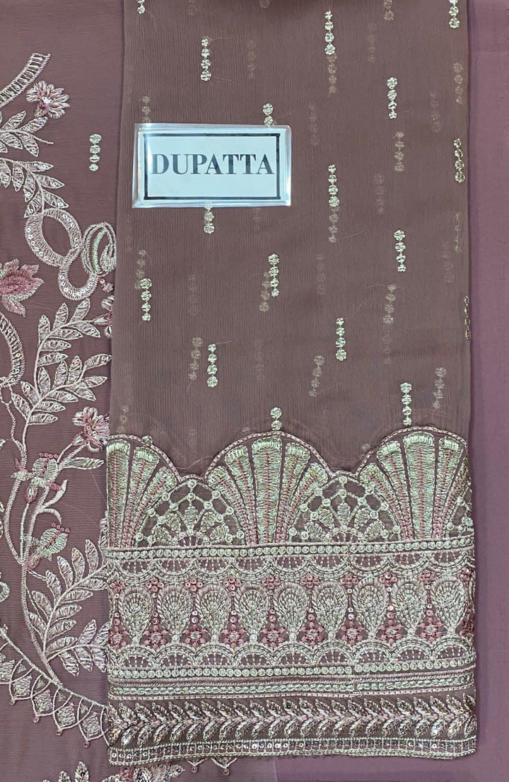 Flossie Chiffon Suit-Aarasta