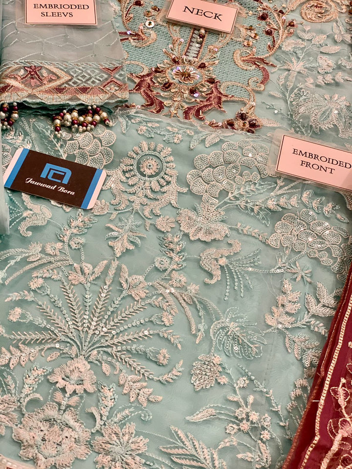 Flossie Organza Suit-Aarasta