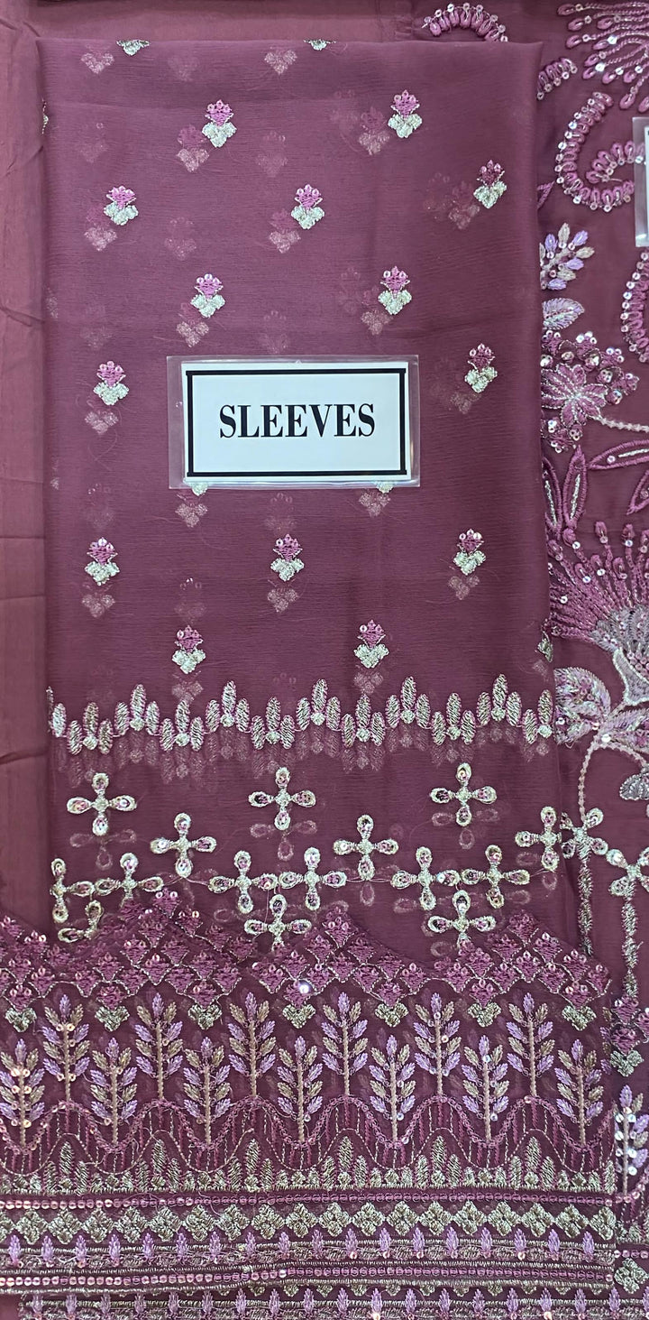 Flossie Chiffon Suit-Aarasta