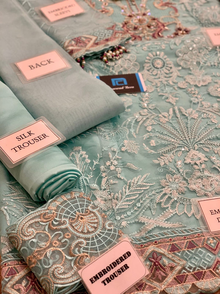 Flossie Organza Suit-Aarasta