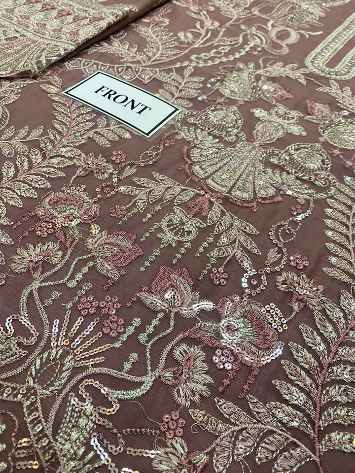 Flossie Chiffon Suit-Aarasta