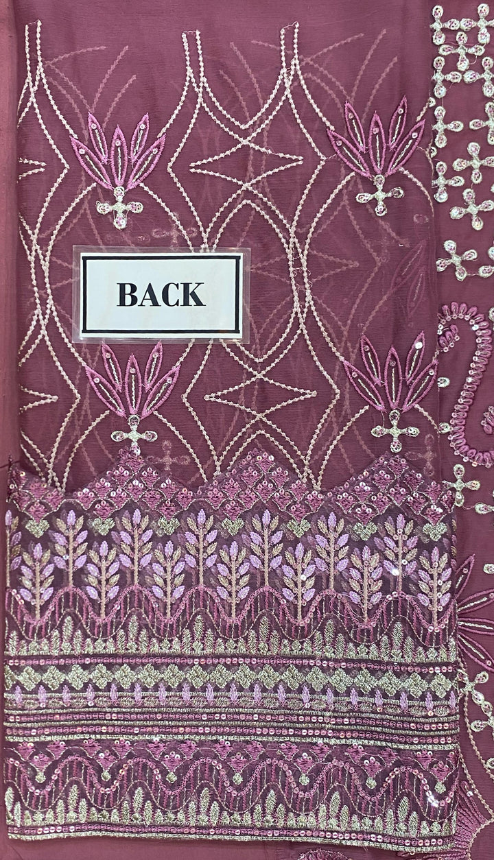 Flossie Chiffon Suit-Aarasta