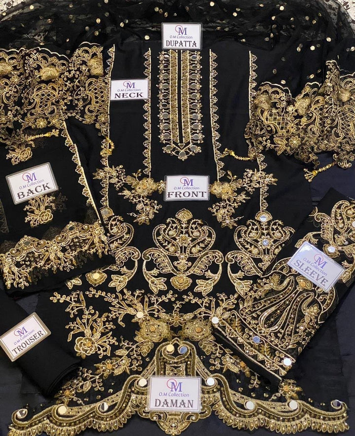 Gulaal Chiffon Suit-Aarasta