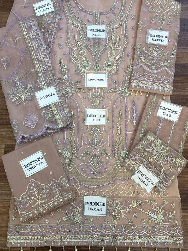 Gulaal Organza Suit-Aarasta