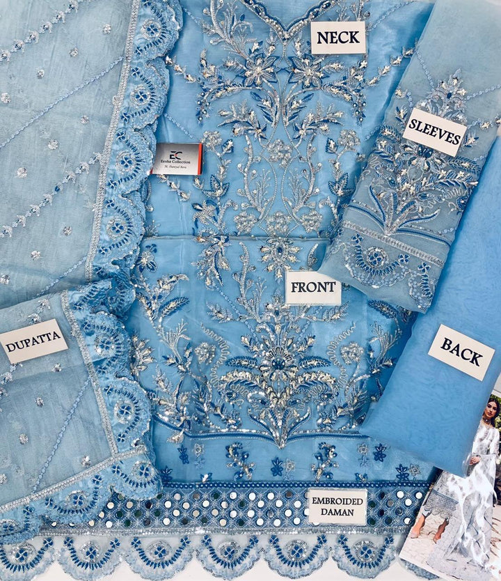 Gulaal Organza Suit-Aarasta