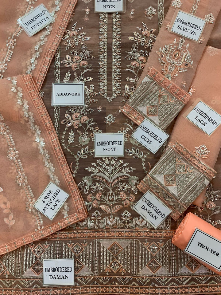 Gulaal Organza Suit-Aarasta