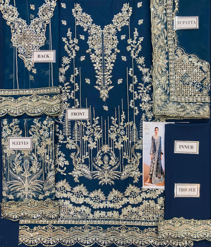 Gulaal Chiffon Suit-Aarasta