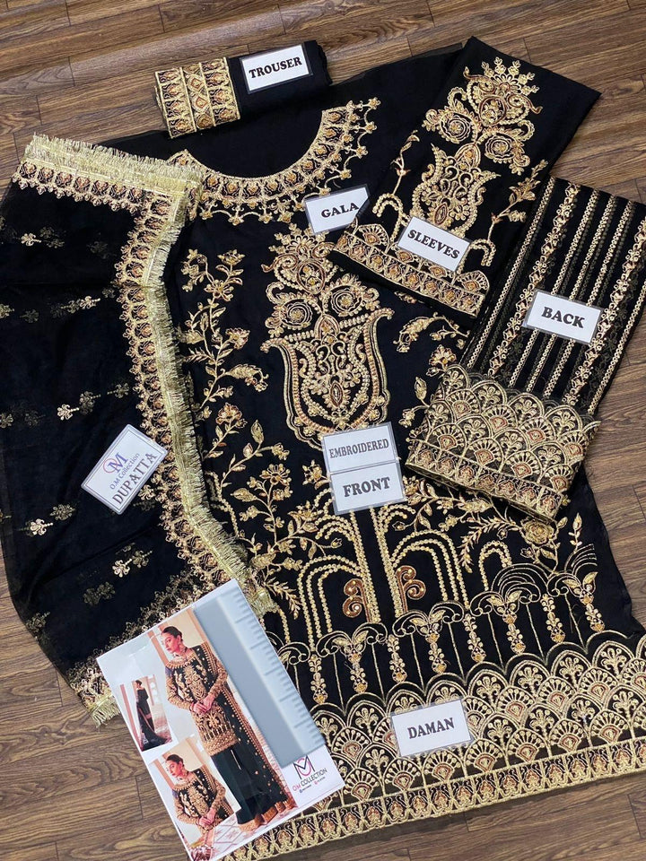 Gulaal Chiffon Suit-Aarasta