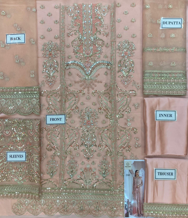 Gulaal Organza Suit-Aarasta