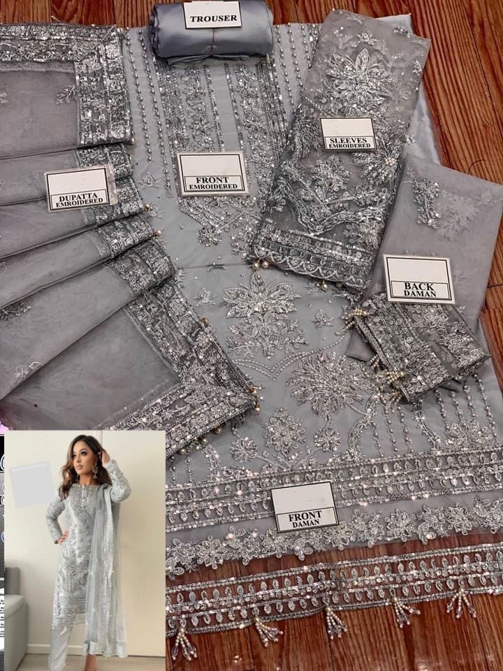 Gulaal Organza Suit-Aarasta