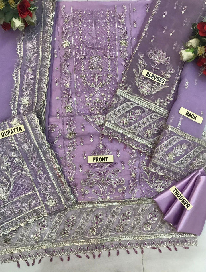 Gulaal Organza Suit-Aarasta