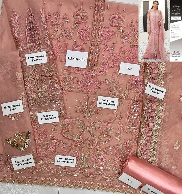 Gulaal Net Suit-Aarasta