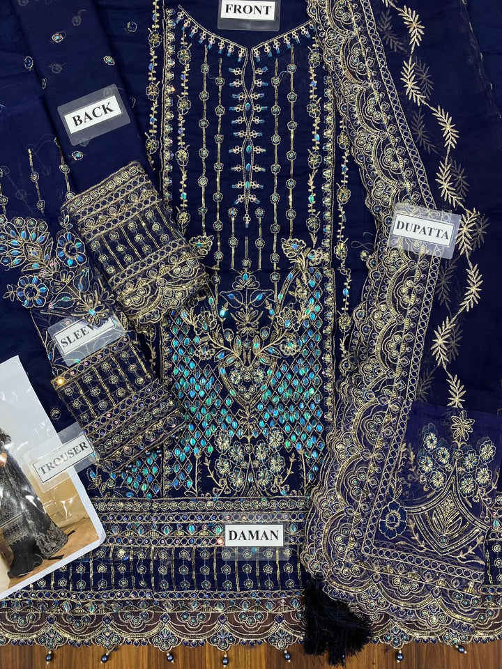 Gulaal Chiffon Suit-Aarasta