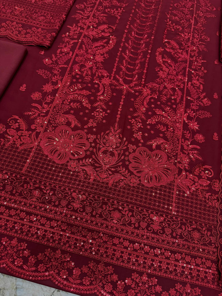 Gulaal Chiffon Suit-Aarasta