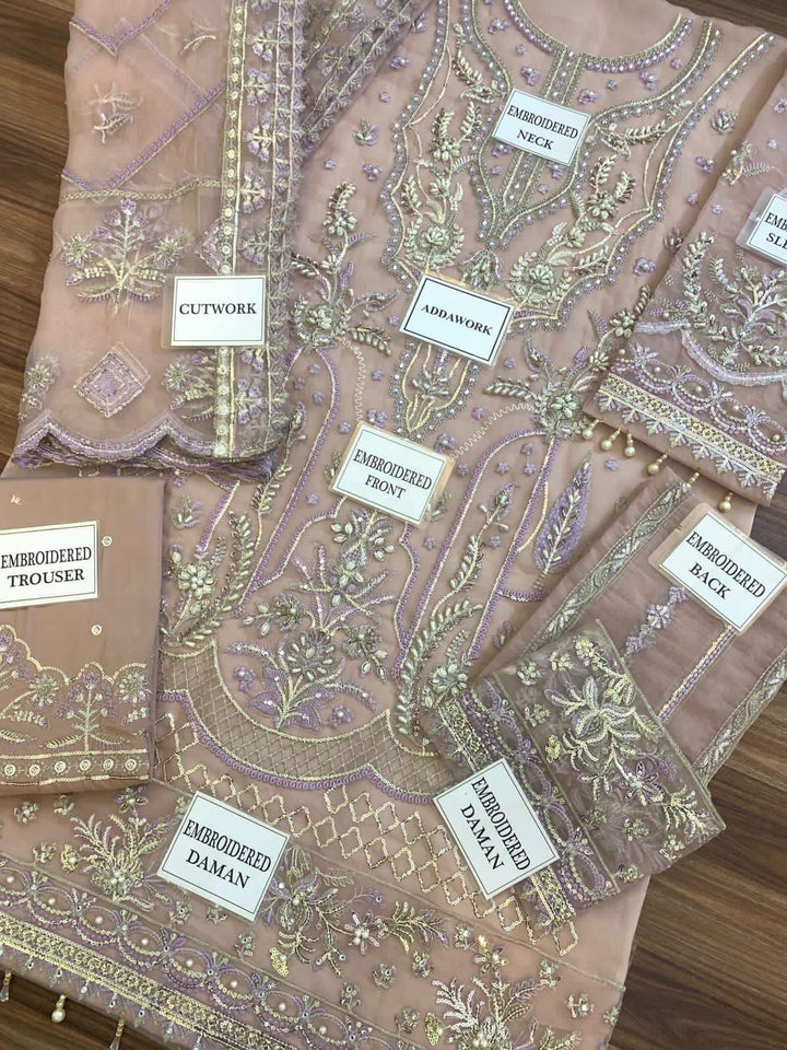 Gulaal Organza Suit-Aarasta