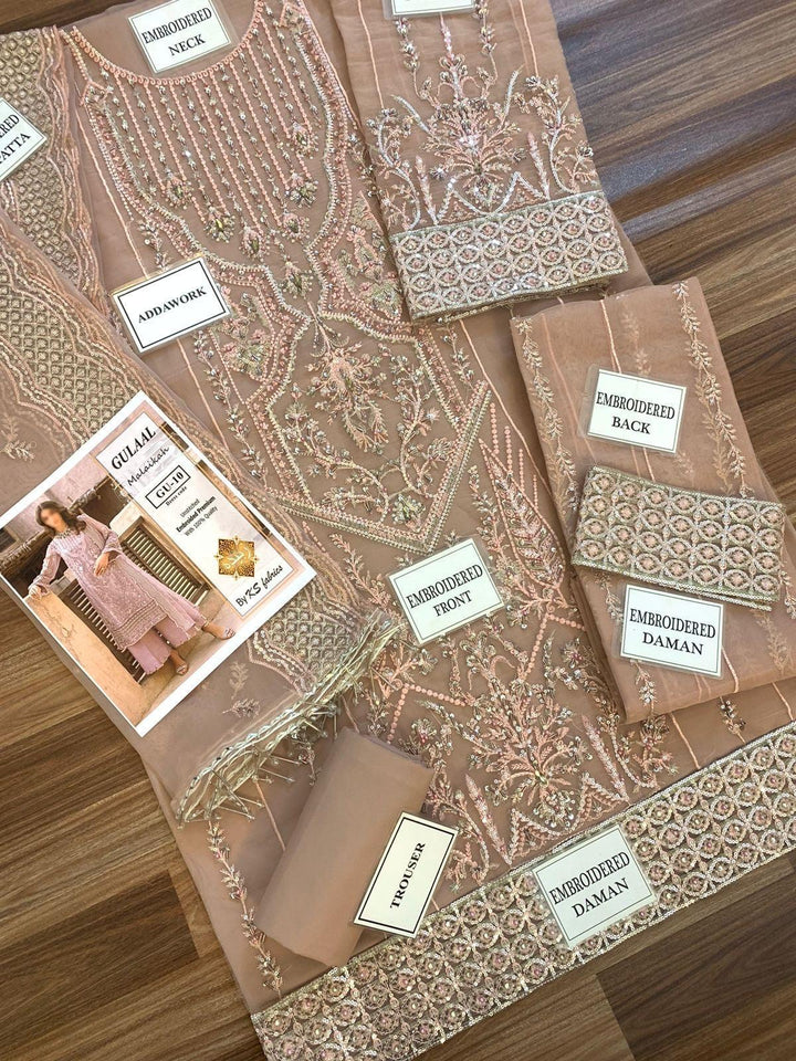 Gulaal Organza Suit-Aarasta