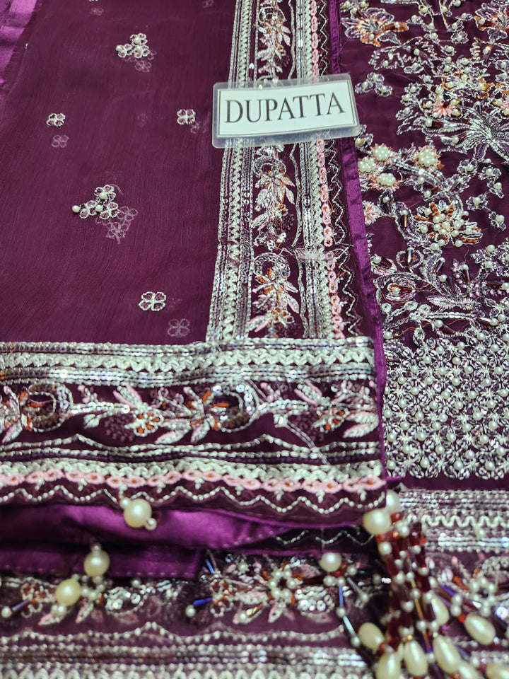 Gulaal Chiffon Suit-Aarasta