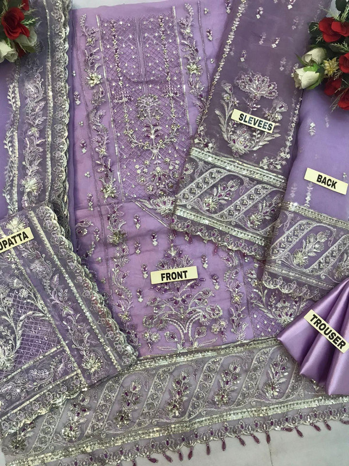 Gulaal Organza Suit-Aarasta