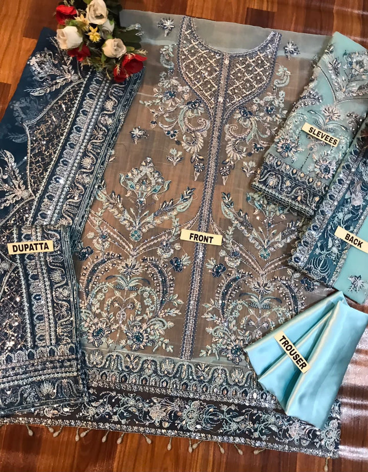 Gulaal Organza Suit-Aarasta