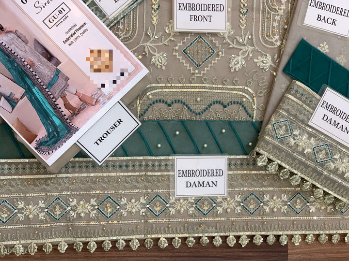 Gulaal Organza Suit-Aarasta