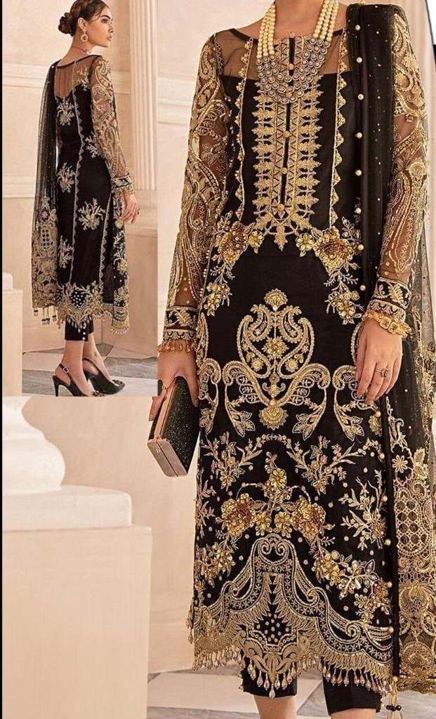 Gulaal Chiffon Suit-Aarasta