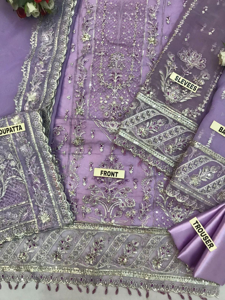 Gulaal Organza Suit-Aarasta