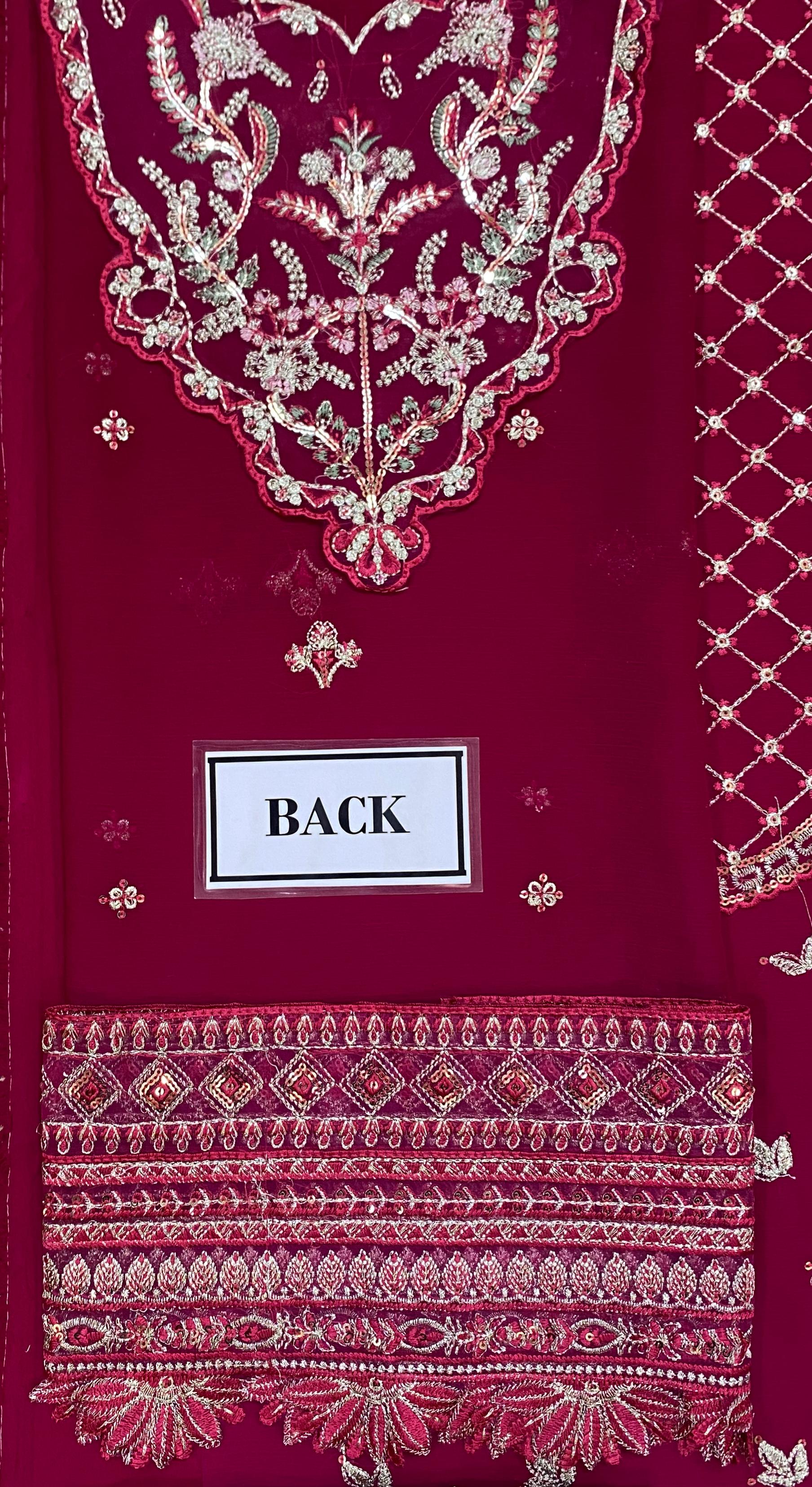 Gulaal Chiffon Suit-Aarasta