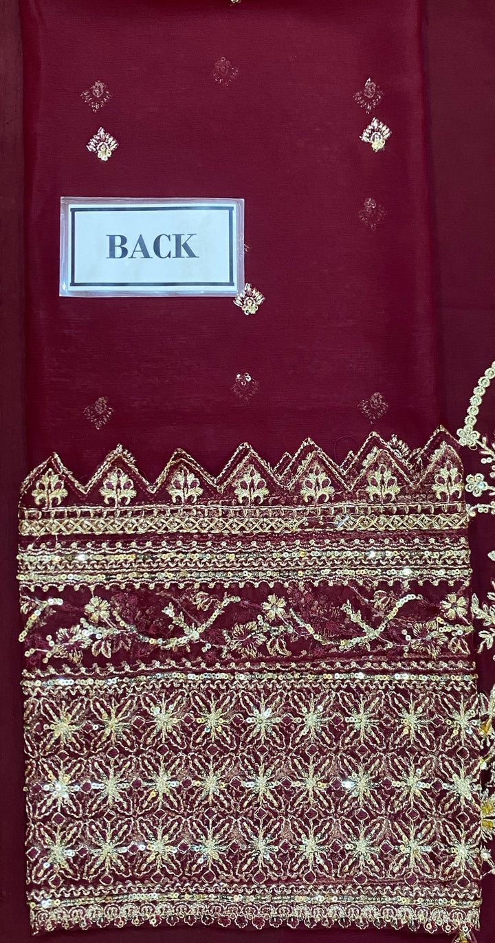 Gulaal Chiffon Suit-Aarasta