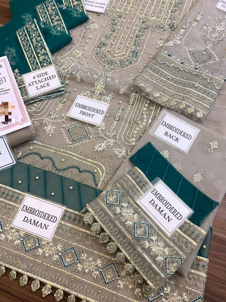 Gulaal Organza Suit-Aarasta