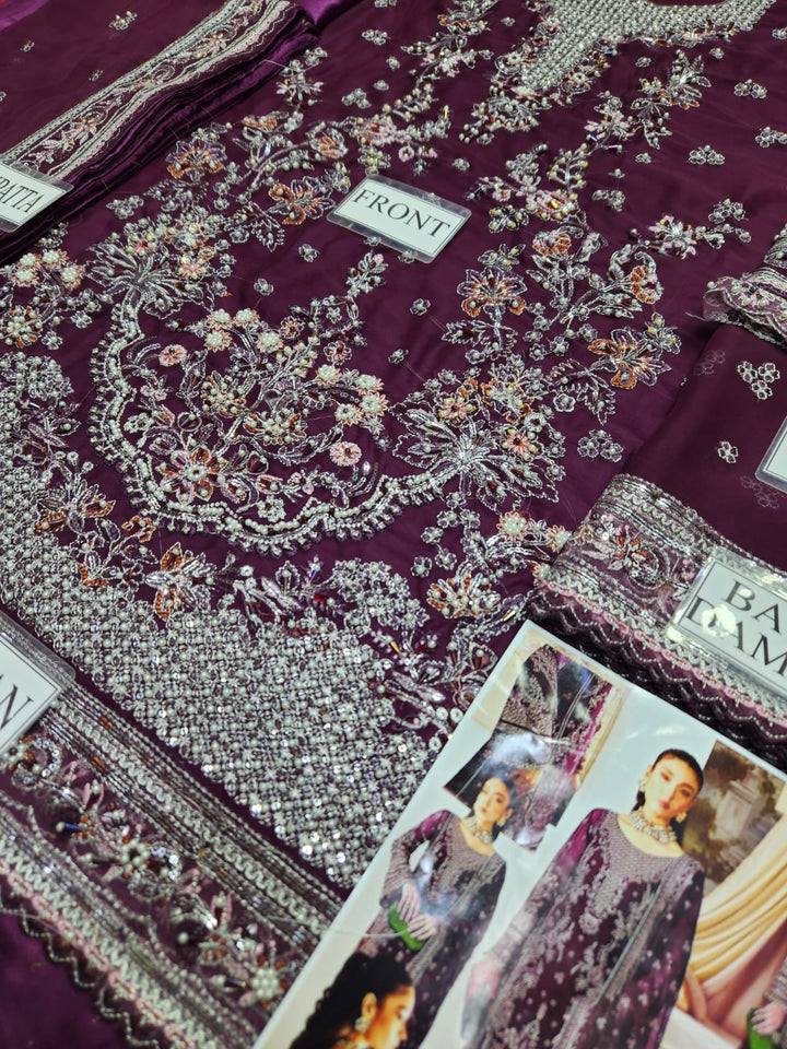 Gulaal Chiffon Suit-Aarasta