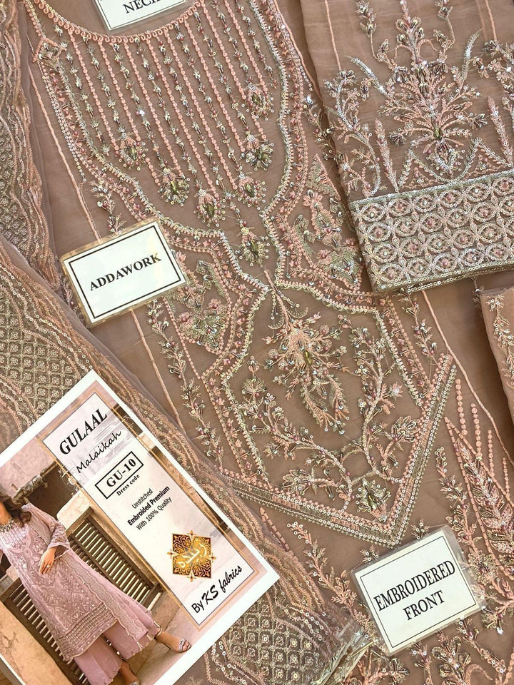 Gulaal Organza Suit-Aarasta