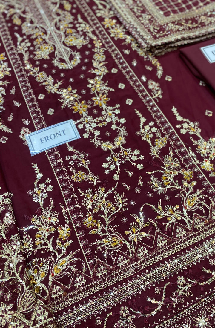 Gulaal Chiffon Suit-Aarasta