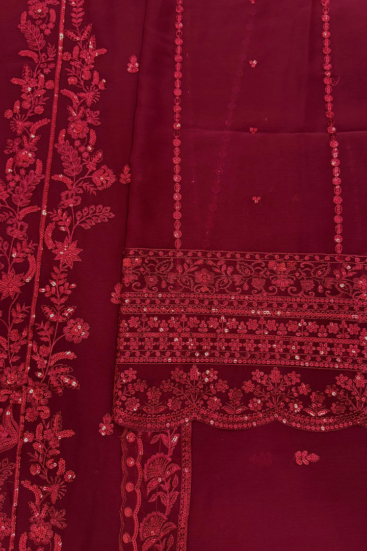 Gulaal Chiffon Suit-Aarasta