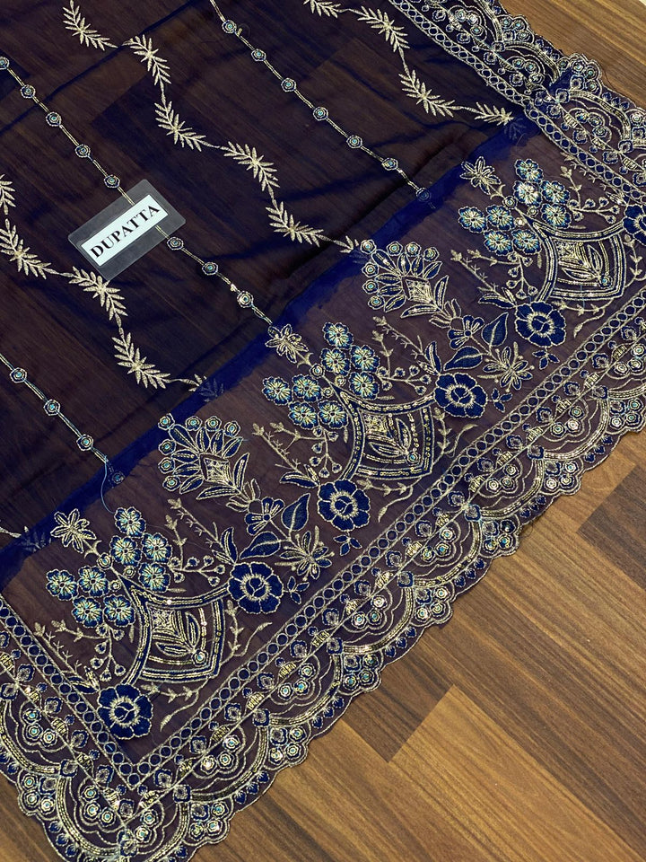 Gulaal Chiffon Suit-Aarasta