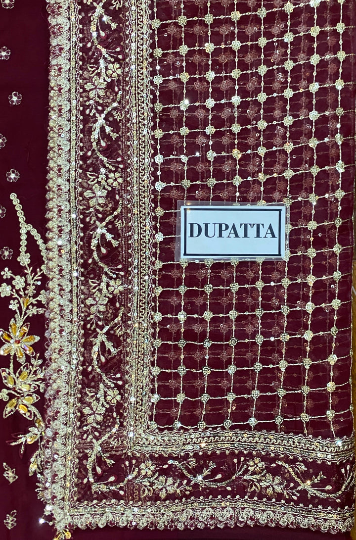 Gulaal Chiffon Suit-Aarasta