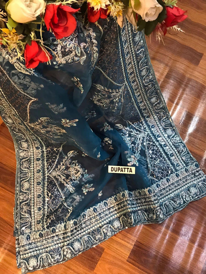 Gulaal Organza Suit-Aarasta