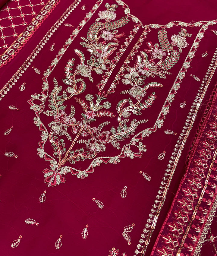 Gulaal Chiffon Suit-Aarasta