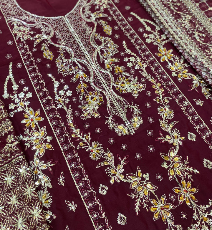 Gulaal Chiffon Suit-Aarasta
