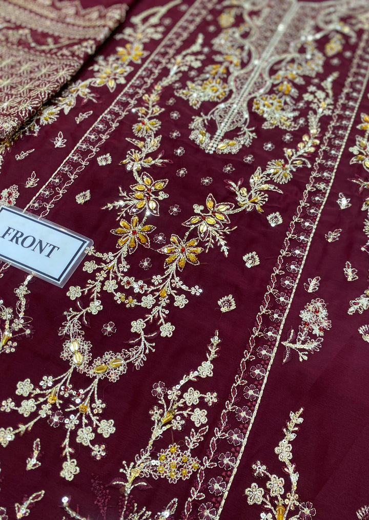 Gulaal Chiffon Suit-Aarasta