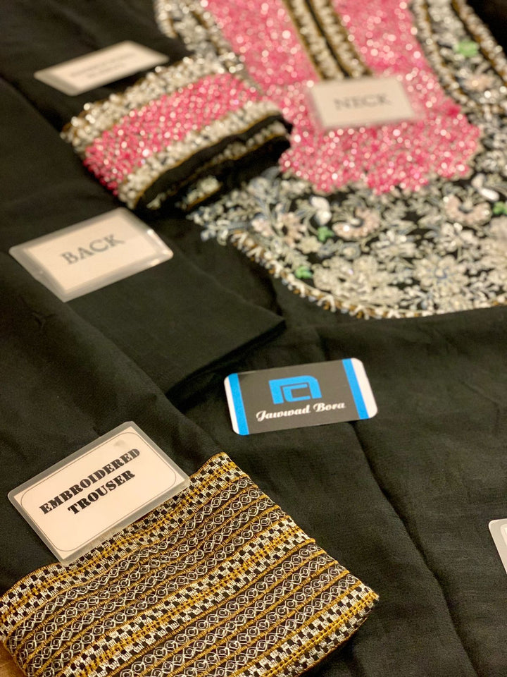 Hussain Rehar Silk Suit-Aarasta