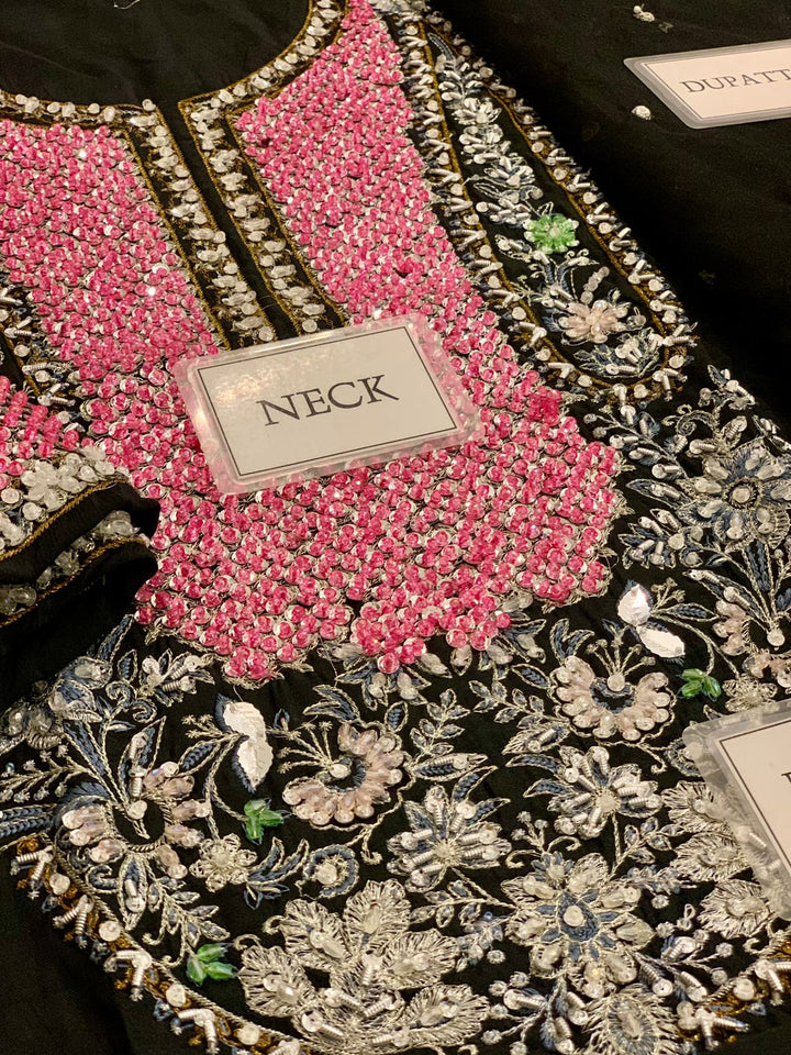 Hussain Rehar Silk Suit-Aarasta